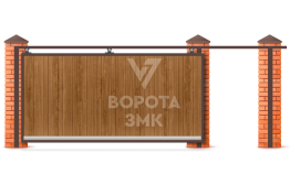 Гаражные ворота 2250×2800 ЗМК-7384