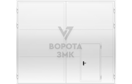 Ворота складские 4500×2000 ЗМК-5013