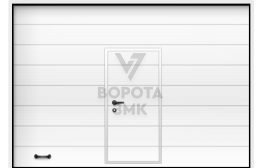 Секционные ворота 2250×2750 ЗМК-3056