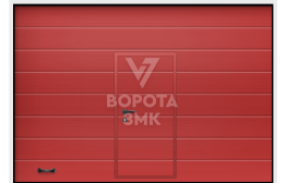 Секционные подъемные ворота с дверью 2750×2125 ЗМК-3064